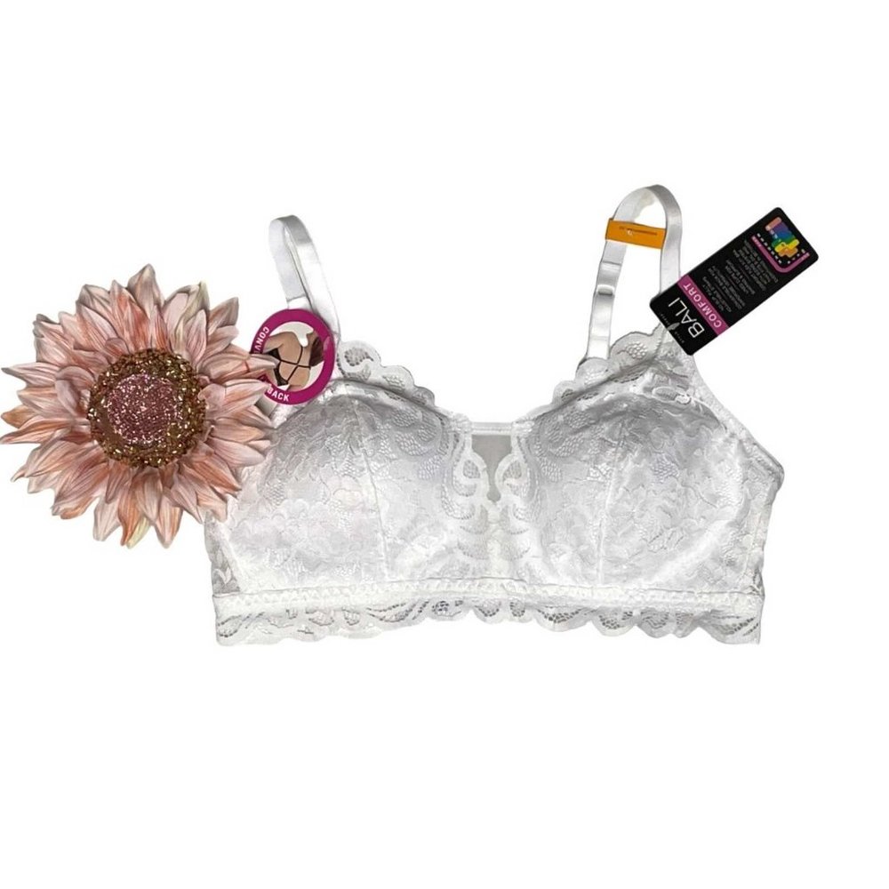 Bali Lace Desire Wireless Bra SMALL (11-L)
